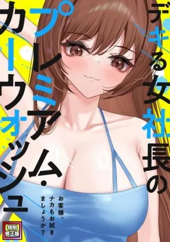 デキる女社長のプレミアム・カーウォッシュ~お客様、ナカもお拭きましょうか?