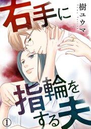 右手に指輪をする夫(1)