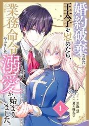婚約破棄された王太子を慰めたら、業務命令のふりした溺愛が始まりました。【分冊版】(1)