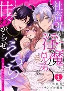 社畜OLが淫魔兄弟に甘々わからせえっち