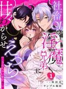社畜OLが淫魔兄弟に甘々わからせえっち