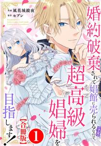 婚約破棄されて娼館に売られる（予定）なので、超高級娼婦を目指します！【合冊版】　1巻